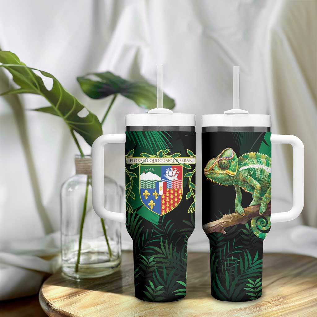 Reunion Island Tumbler With Handle Furcifer Pardalis