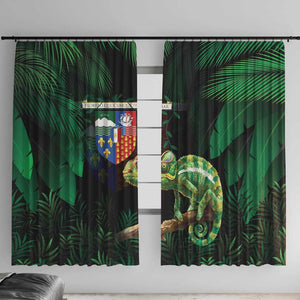 Reunion Island Window Curtain Furcifer Pardalis