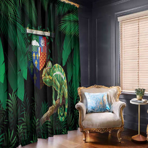 Reunion Island Window Curtain Furcifer Pardalis