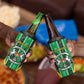 Personalised Afro Burkina Faso 4 in 1 Can Cooler Tumbler Coat Of Arms With Rose