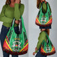 Personalised Afro Burkina Faso Grocery Bag Coat Of Arms With Rose