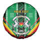 Personalised Afro Burkina Faso Spare Tire Cover Coat Of Arms With Rose