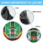 Personalised Afro Burkina Faso Spare Tire Cover Coat Of Arms With Rose