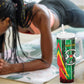 Personalised Afro Burkina Faso Tumbler With Handle Coat Of Arms With Rose