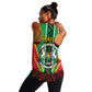 Personalised Afro Burkina Faso Women Racerback Tank Coat Of Arms With Rose