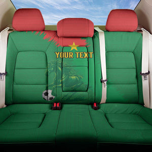 Burkina Faso Football Custom Back Car Seat Cover Go Stallions