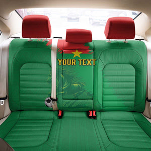 Burkina Faso Football Custom Back Car Seat Cover Go Stallions