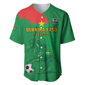 Burkina Faso Football Custom Baseball Jersey Go Stallions