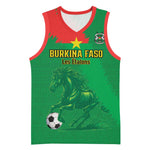 Burkina Faso Football Custom Basketball Jersey Go Stallions - African Pride