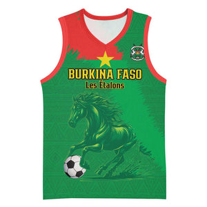 Burkina Faso Football Custom Basketball Jersey Go Stallions - African Pride