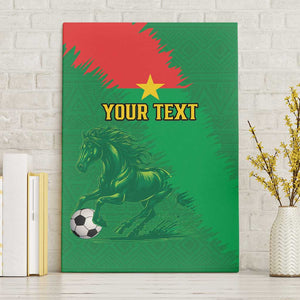 Burkina Faso Football Custom Canvas Wall Art Go Stallions