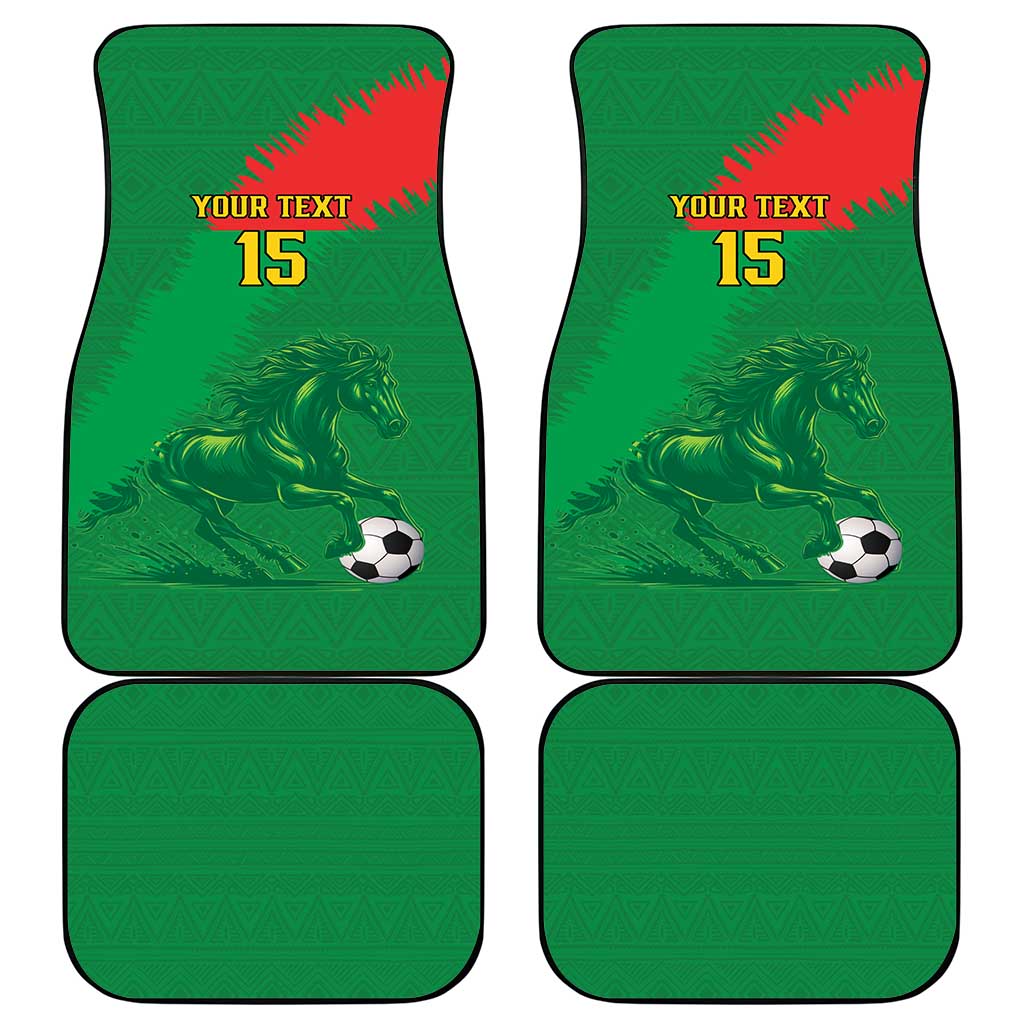 Burkina Faso Football Custom Car Mats Go Stallions
