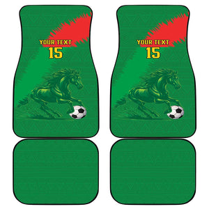 Burkina Faso Football Custom Car Mats Go Stallions