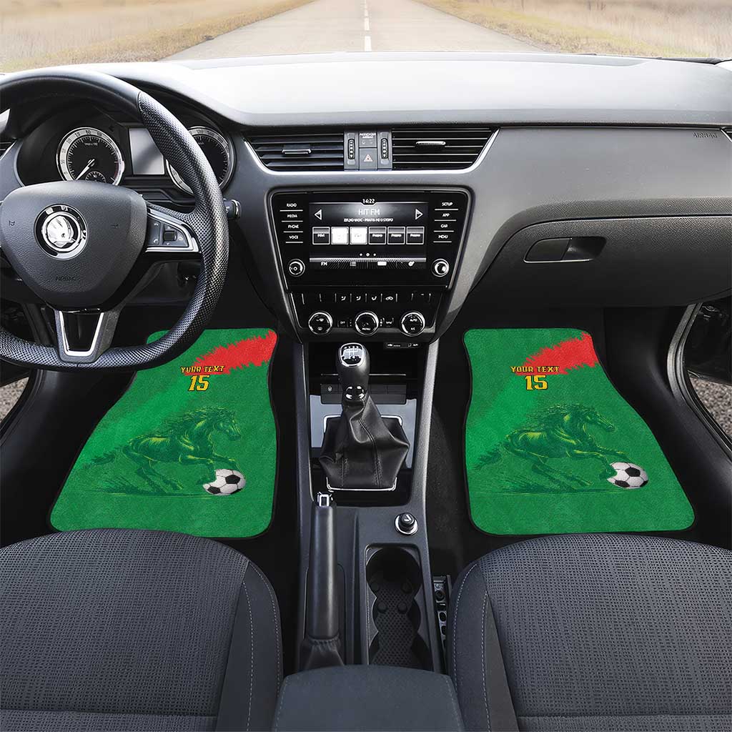 Burkina Faso Football Custom Car Mats Go Stallions