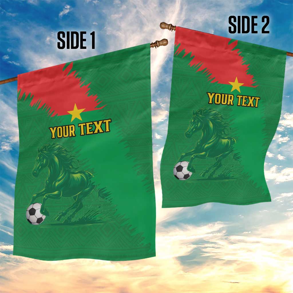 Burkina Faso Football Custom Garden Flag Go Stallions