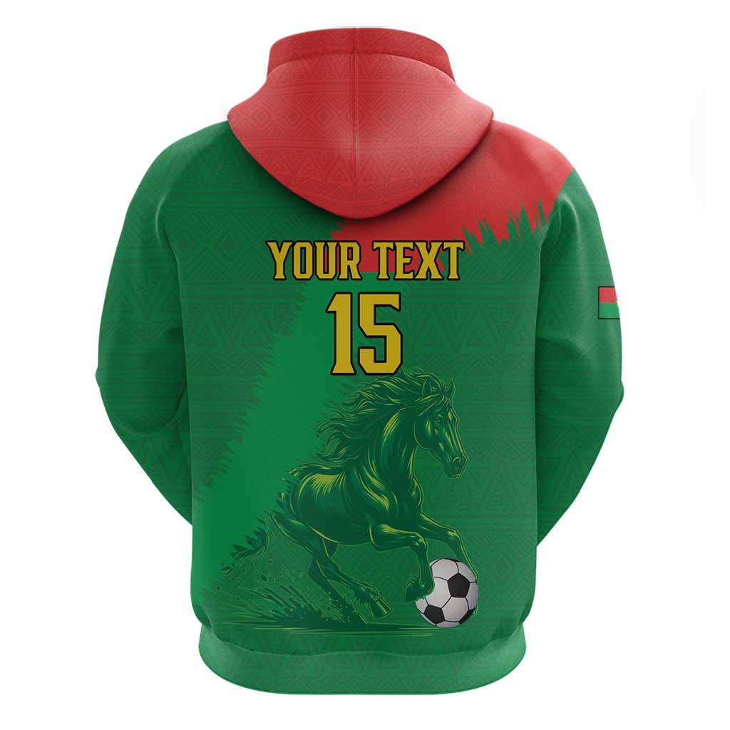 Burkina Faso Football Custom Hoodie Go Stallions