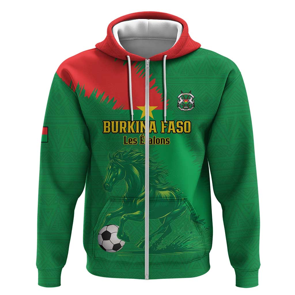Burkina Faso Football Custom Hoodie Go Stallions