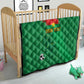 Burkina Faso Football Custom Quilt Go Stallions