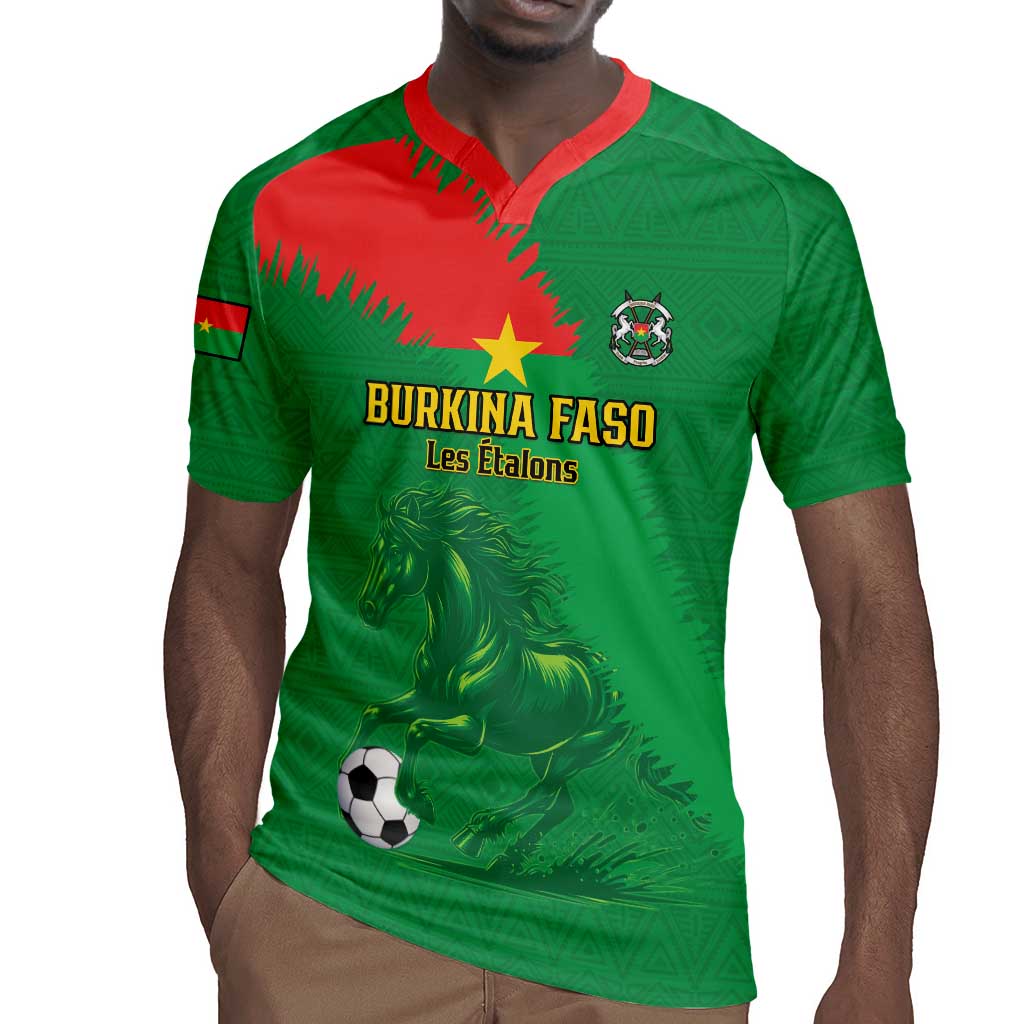 Burkina Faso Football Custom Rugby Jersey Go Stallions