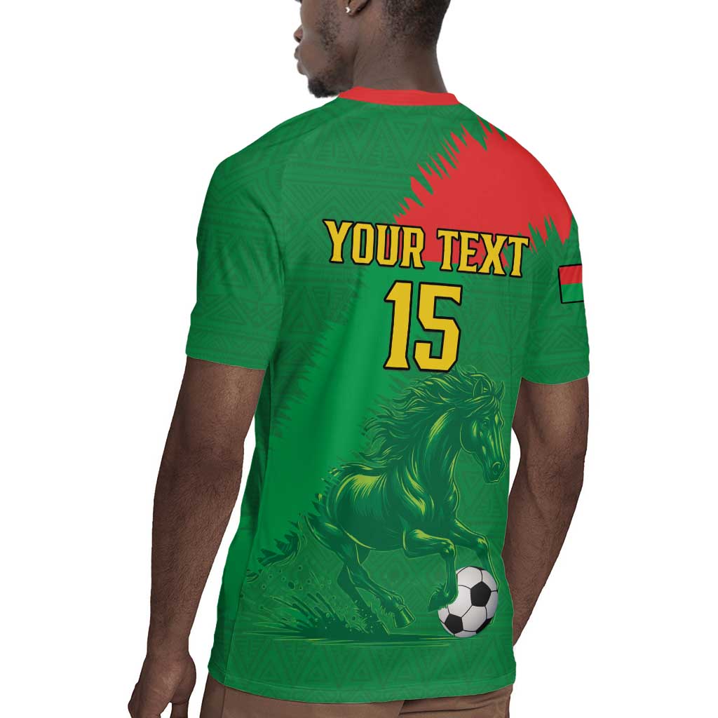 Burkina Faso Football Custom Rugby Jersey Go Stallions