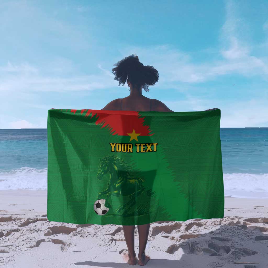 Burkina Faso Football Custom Sarong Go Stallions