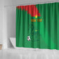 Burkina Faso Football Custom Shower Curtain Go Stallions
