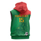 Burkina Faso Football Custom Sleeveless Hoodie Go Stallions - African Pride