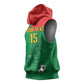 Burkina Faso Football Custom Sleeveless Hoodie Go Stallions - African Pride