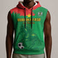 Burkina Faso Football Custom Sleeveless Hoodie Go Stallions - African Pride