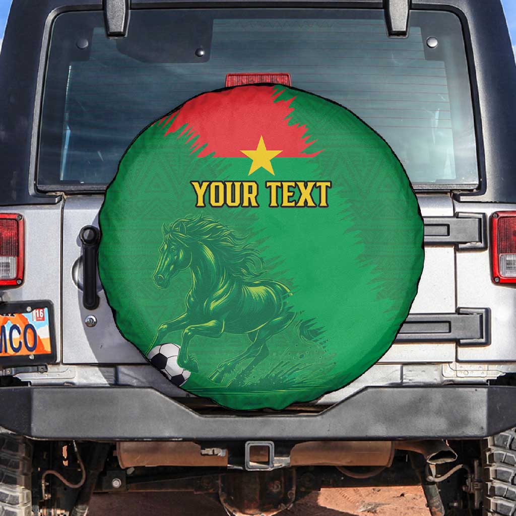 Burkina Faso Football Custom Spare Tire Cover Go Stallions