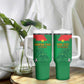 Burkina Faso Football Custom Tumbler With Handle Go Stallions