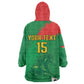 Burkina Faso Football Custom Wearable Blanket Hoodie Go Stallions