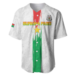 Burkina Faso Football Custom Baseball Jersey Go Champions