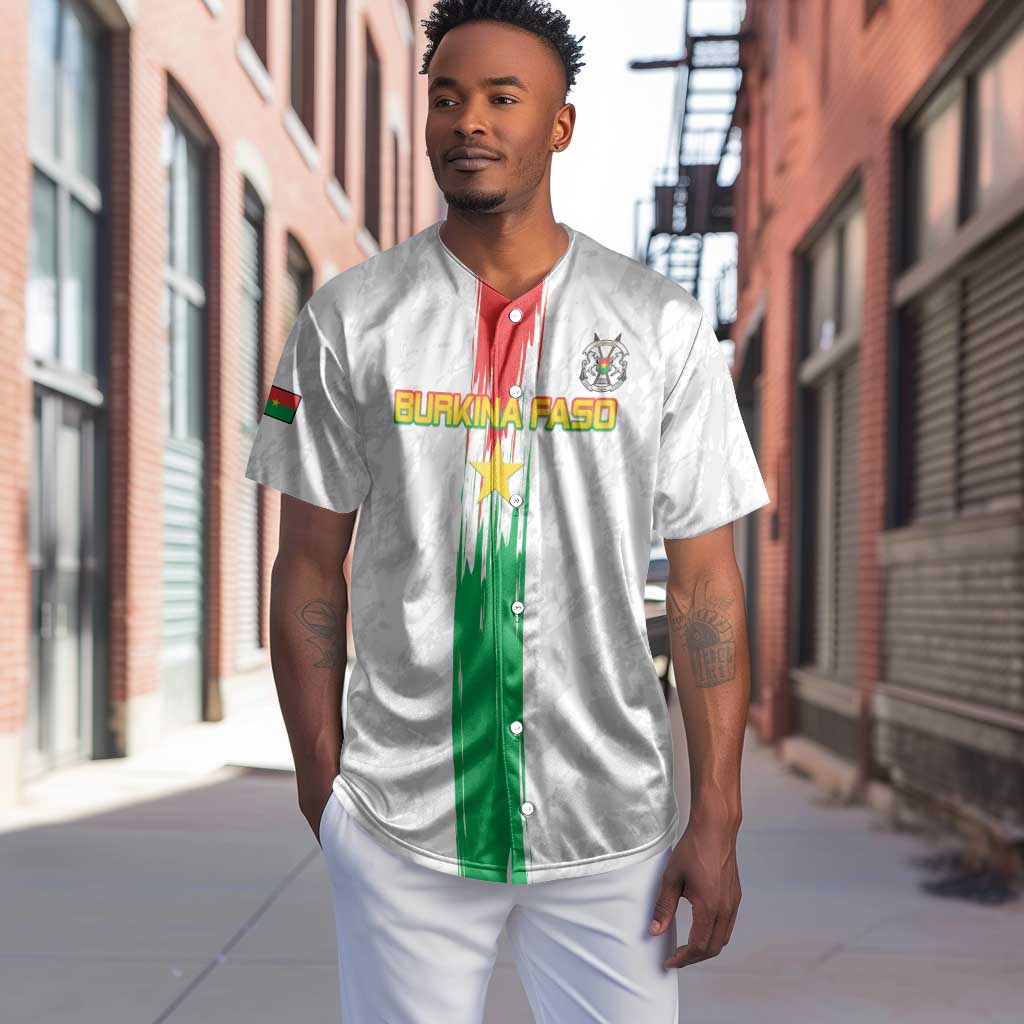Burkina Faso Football Custom Baseball Jersey Go Champions