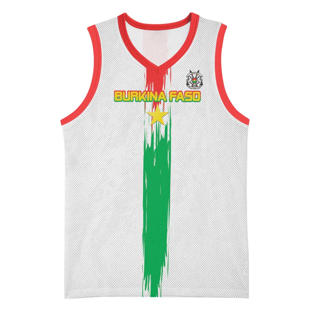 Burkina Faso Football Custom Basketball Jersey Go Champions - African Pride