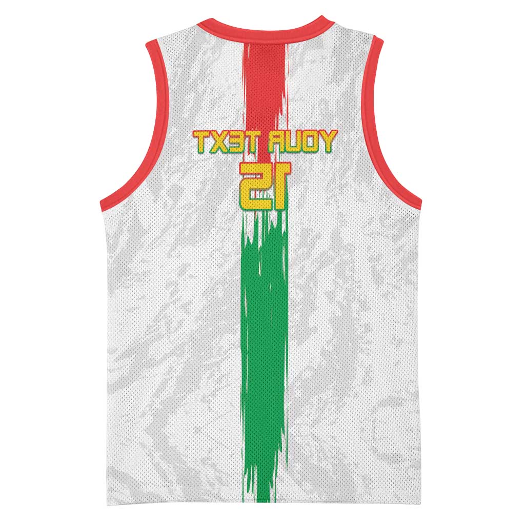 Burkina Faso Football Custom Basketball Jersey Go Champions - African Pride