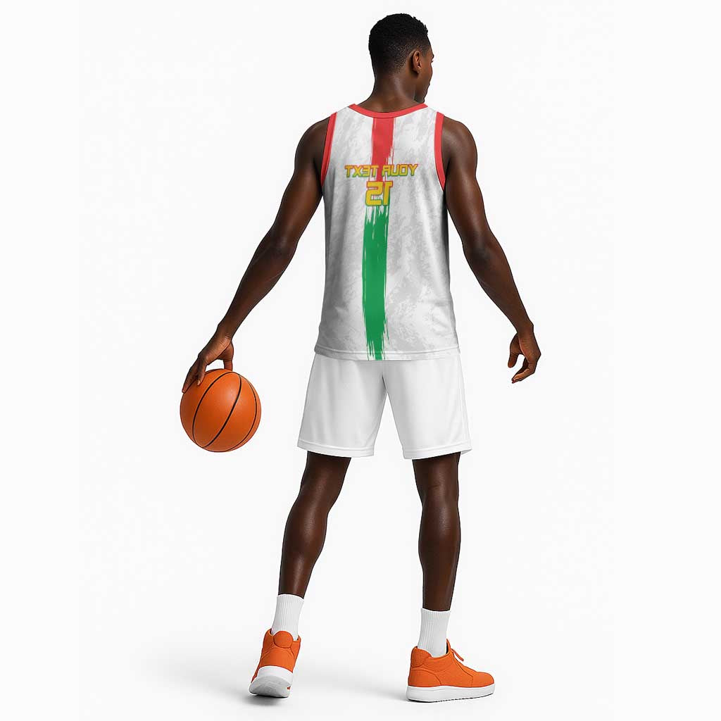 Burkina Faso Football Custom Basketball Jersey Go Champions - African Pride