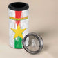 Burkina Faso Football Custom 4 in 1 Can Cooler Tumbler Go Champions