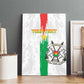 Burkina Faso Football Custom Canvas Wall Art Go Champions