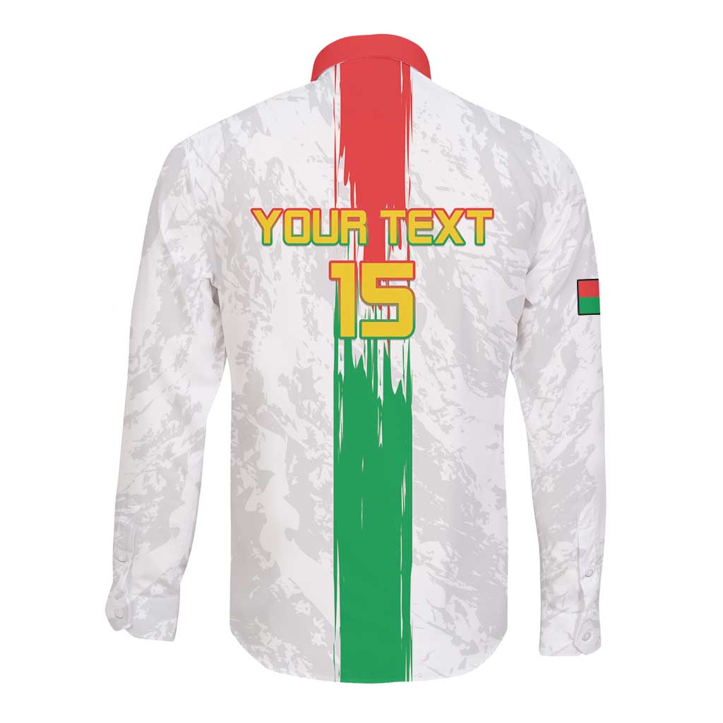 Burkina Faso Football Custom Long Sleeve Button Shirt Go Champions