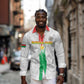 Burkina Faso Football Custom Long Sleeve Button Shirt Go Champions