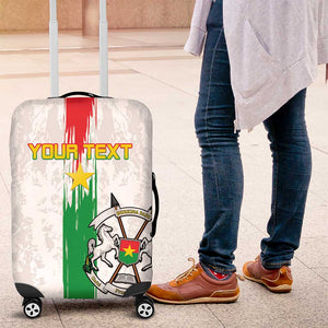 Burkina Faso Football Custom Luggage Cover Go Champions