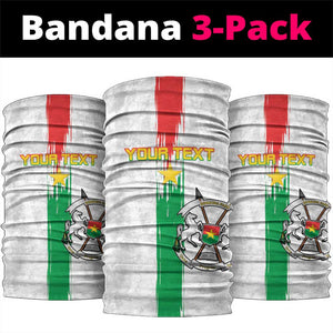 Burkina Faso Football Custom Neck Gaiter Go Champions LT15