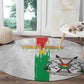 Burkina Faso Football Custom Round Carpet Go Champions