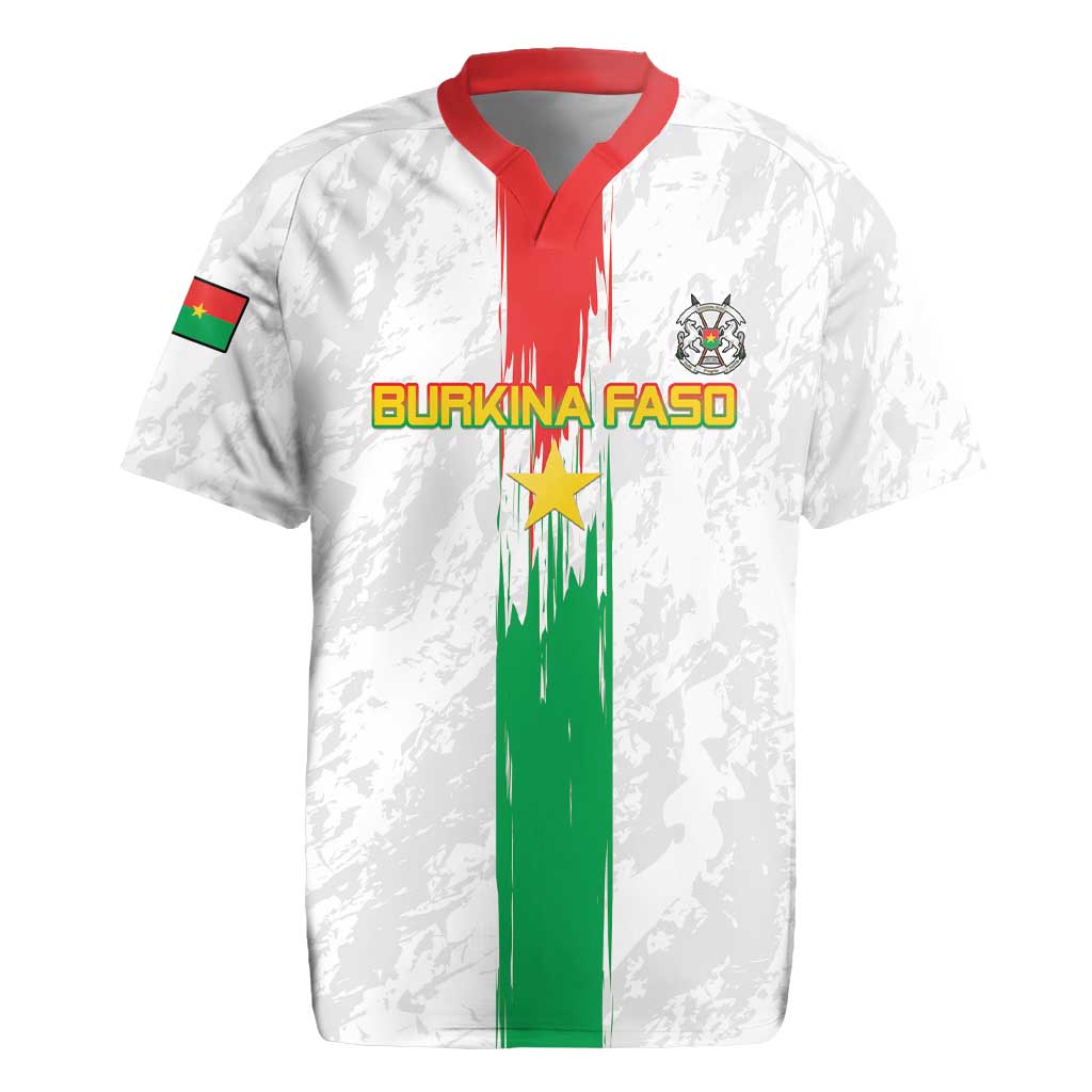 Burkina Faso Football Custom Rugby Jersey Go Champions