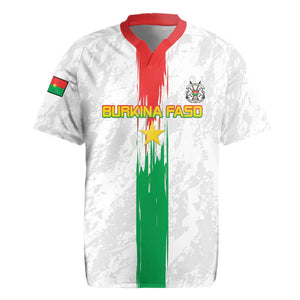 Burkina Faso Football Custom Rugby Jersey Go Champions