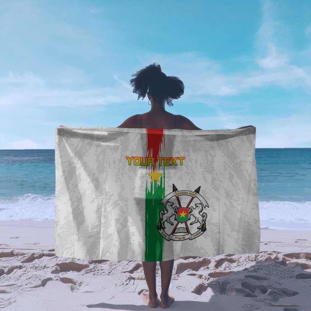 Burkina Faso Football Custom Sarong Go Champions