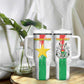 Burkina Faso Football Custom Tumbler With Handle Go Champions