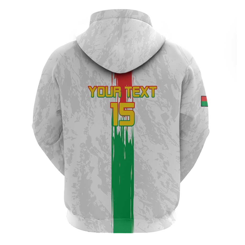 Burkina Faso Football Custom Zip Hoodie Go Champions