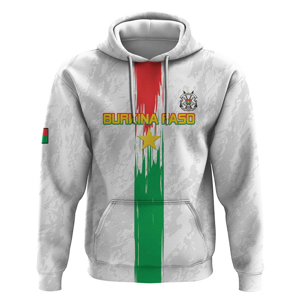 Burkina Faso Football Custom Zip Hoodie Go Champions